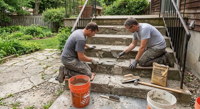 Concrete Pathway Repair in Corpus Christi, TX